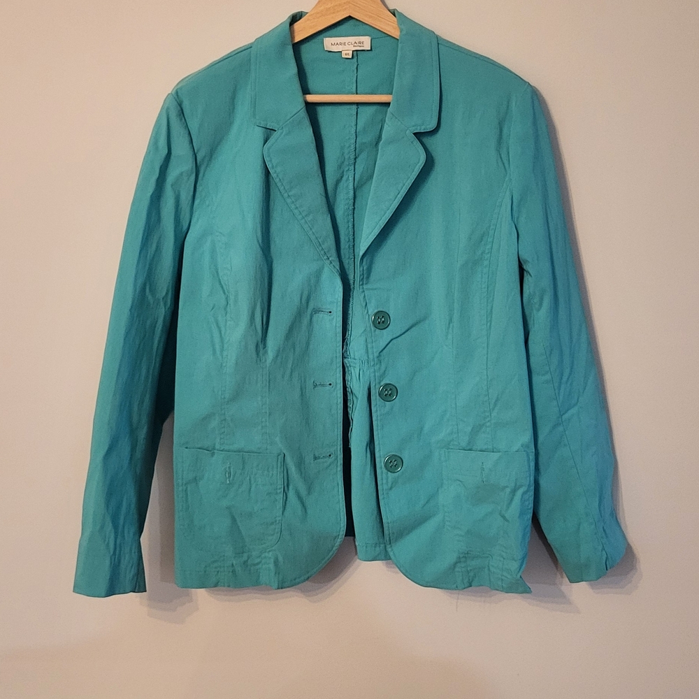 Chico's Turquoise Blazer